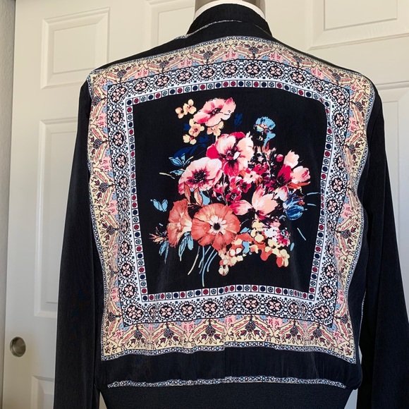 🍓NWT IZ Byer Beautiful Floral Jacket - Picture 11 of 16